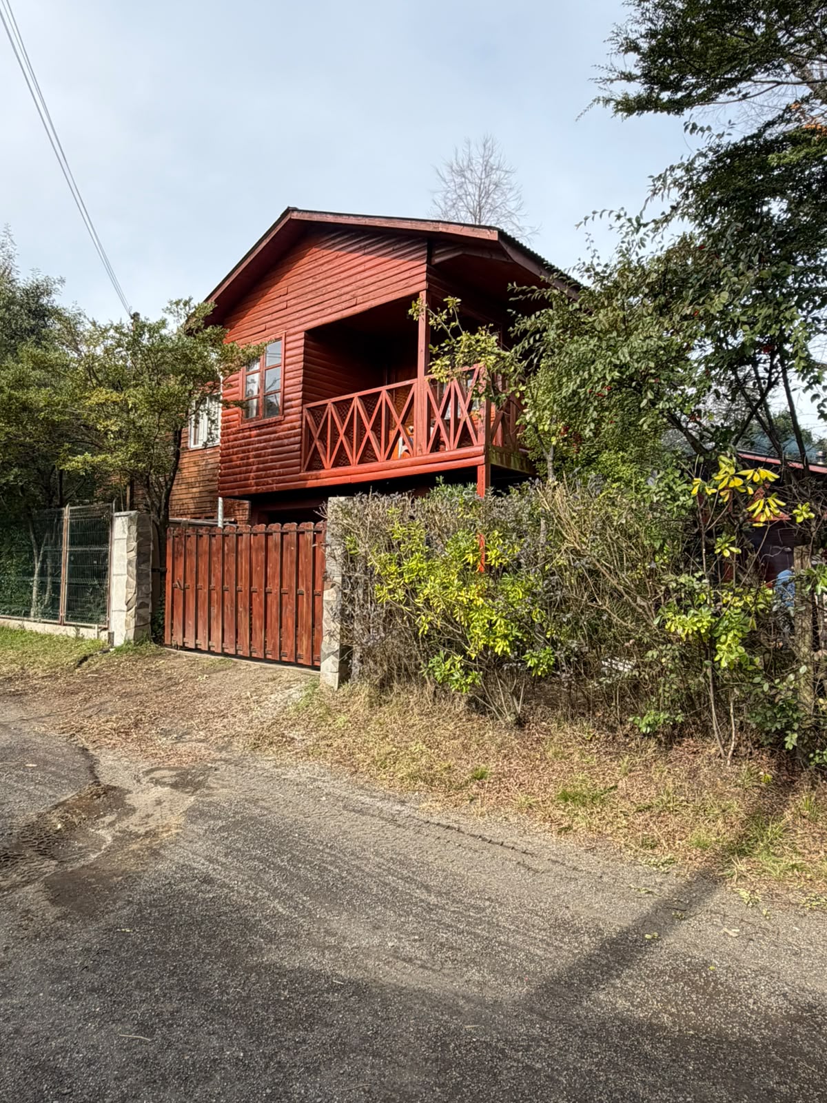 Exterior de Cabañas Rivas Pezoa en Coñaripe